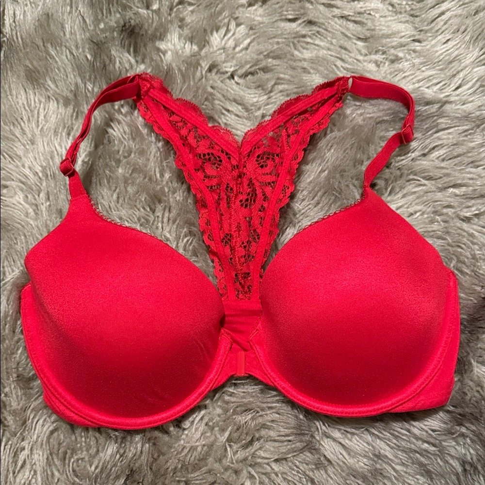 Victoria's Secret Lined Demi Front-Close Bra